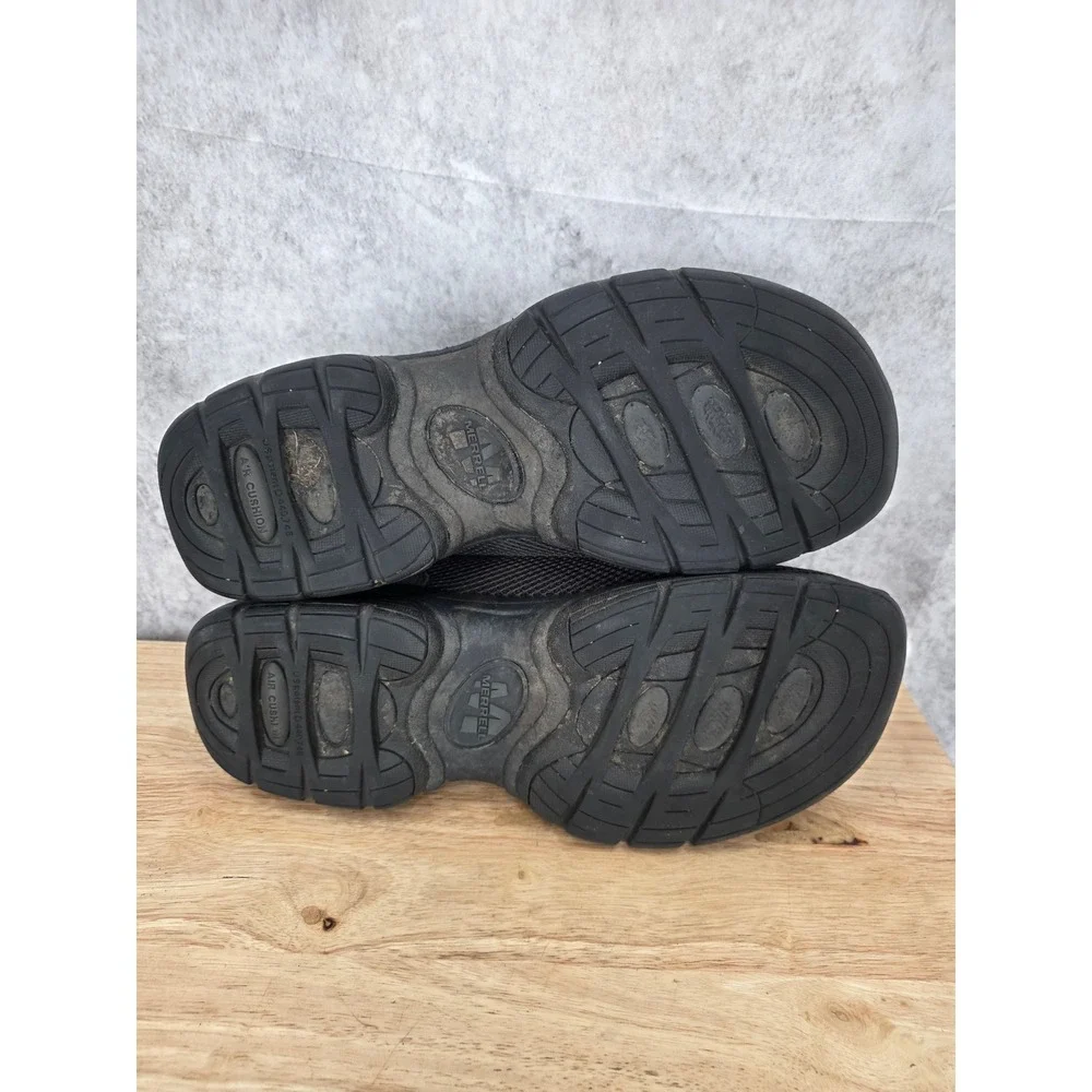 Merrell Primo Moc Shoes Mens 12 Breeze Charcoal Slip On Mesh Walking Gray J80477